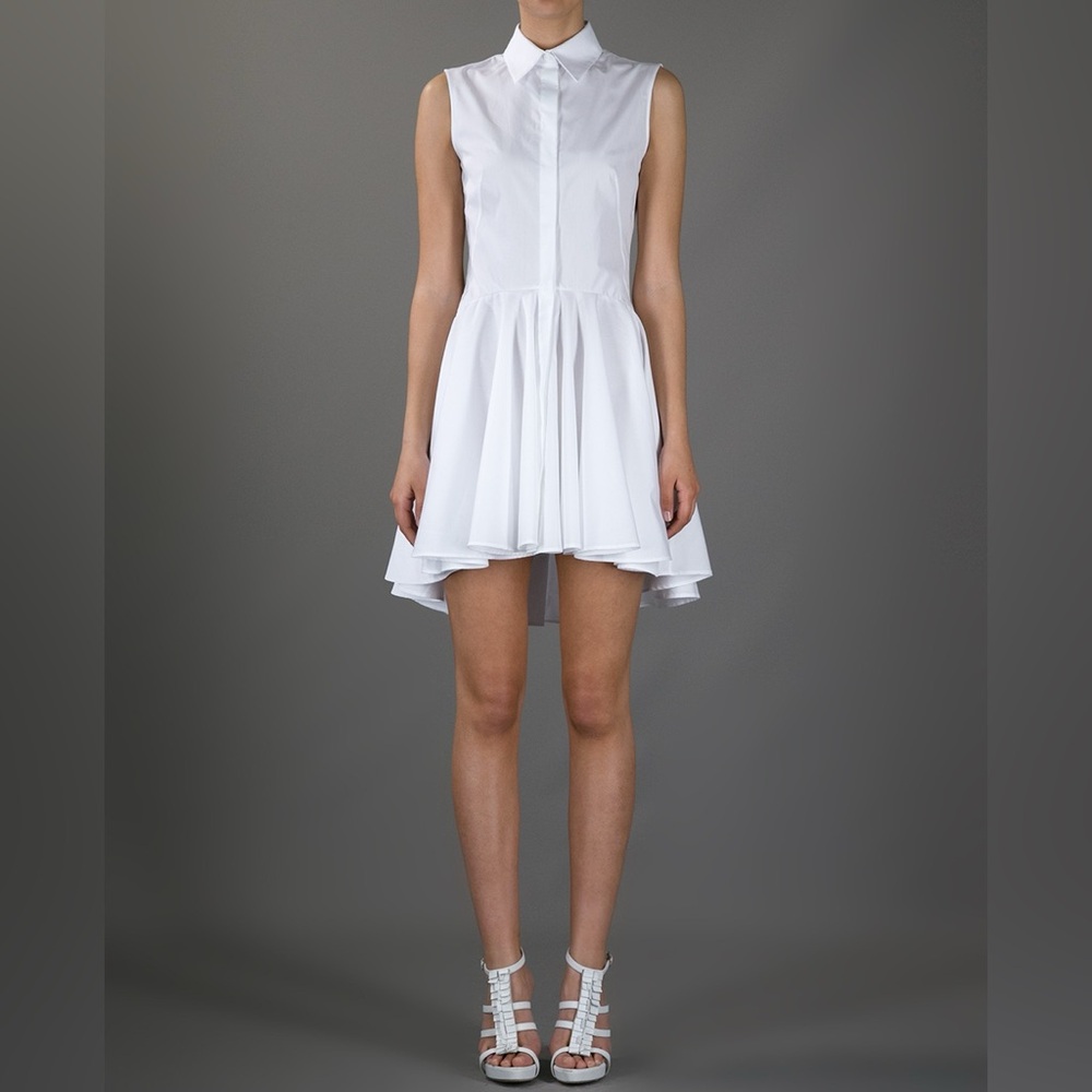 Alexander McQueen White Mini Dress